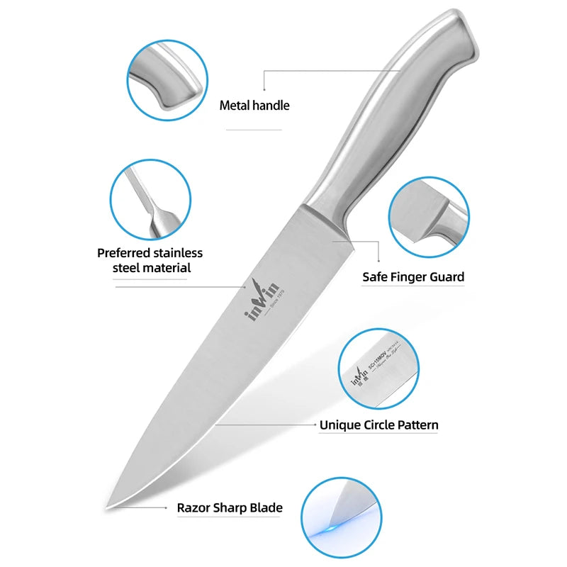 RICHMONT | 14-pieces Stainless Steel Chef Knives Set