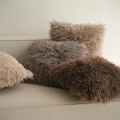 VIVE | Cozy Soft Fleece Fur Plush Cushion Cover