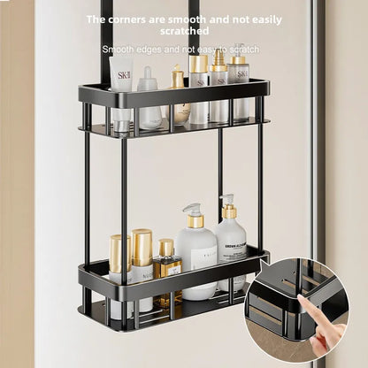 TROVA | Bathroom Glass Door Storage Rack