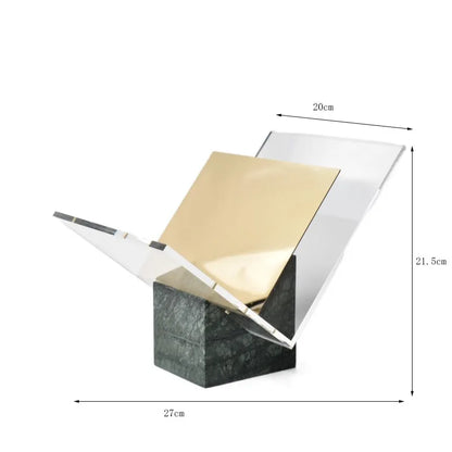 VIKO | Acrylic Marble Bookholder