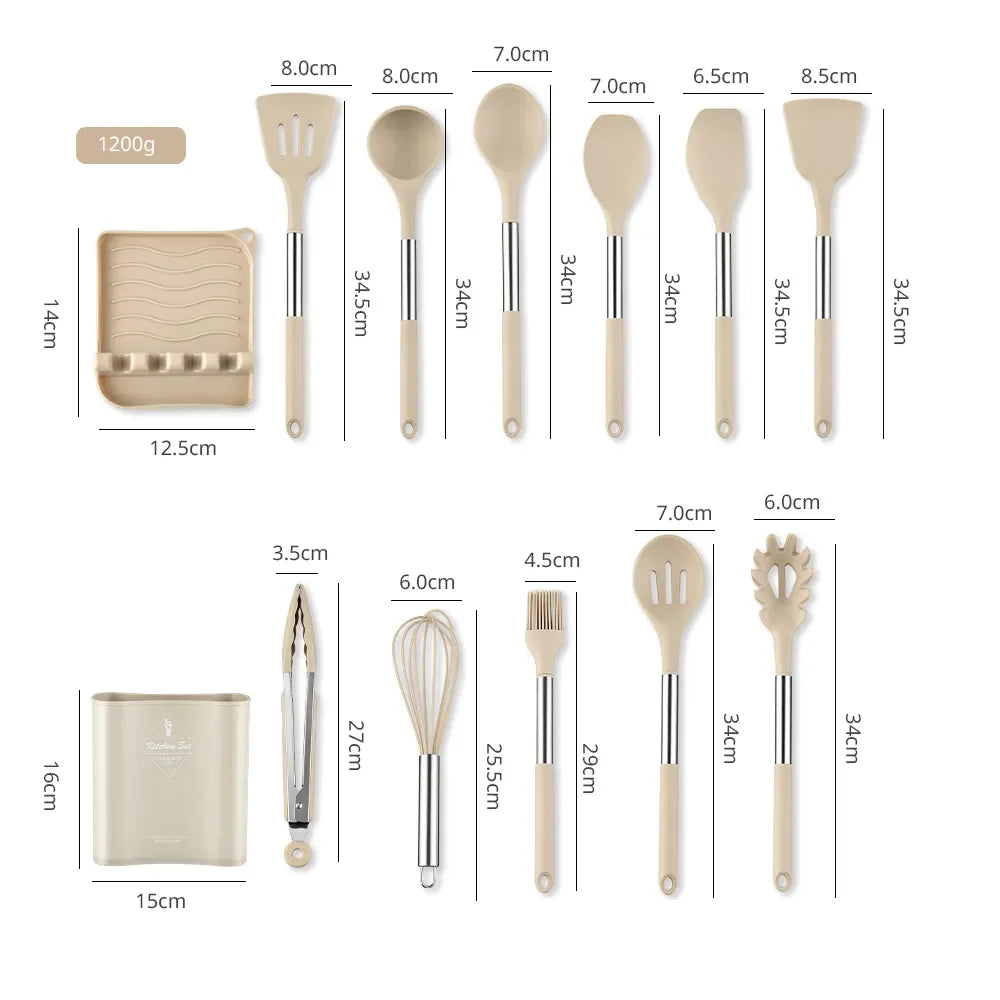 MOOSH| | 13-piece Aesthetic Kitchen Set