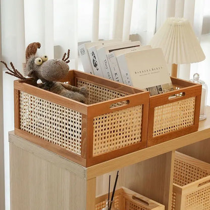 COMORA | Retro Solid Wood Storage Box