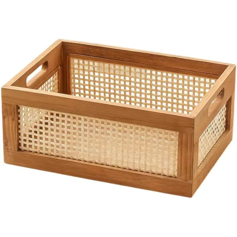 COMORA | Retro Solid Wood Storage Box